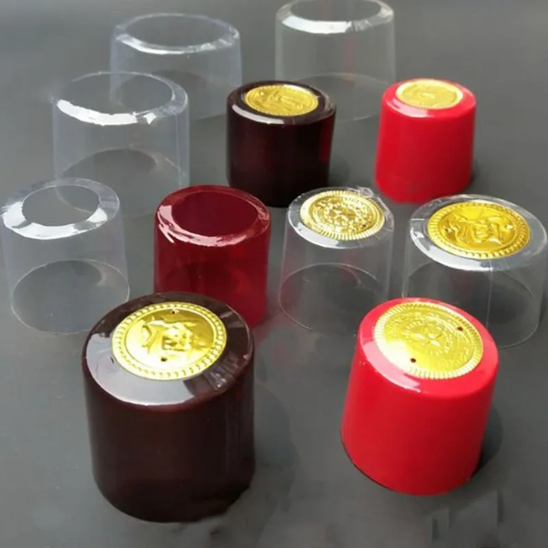 Wine To Beer To Liquor - 100X PVC bottiglia di vino Film