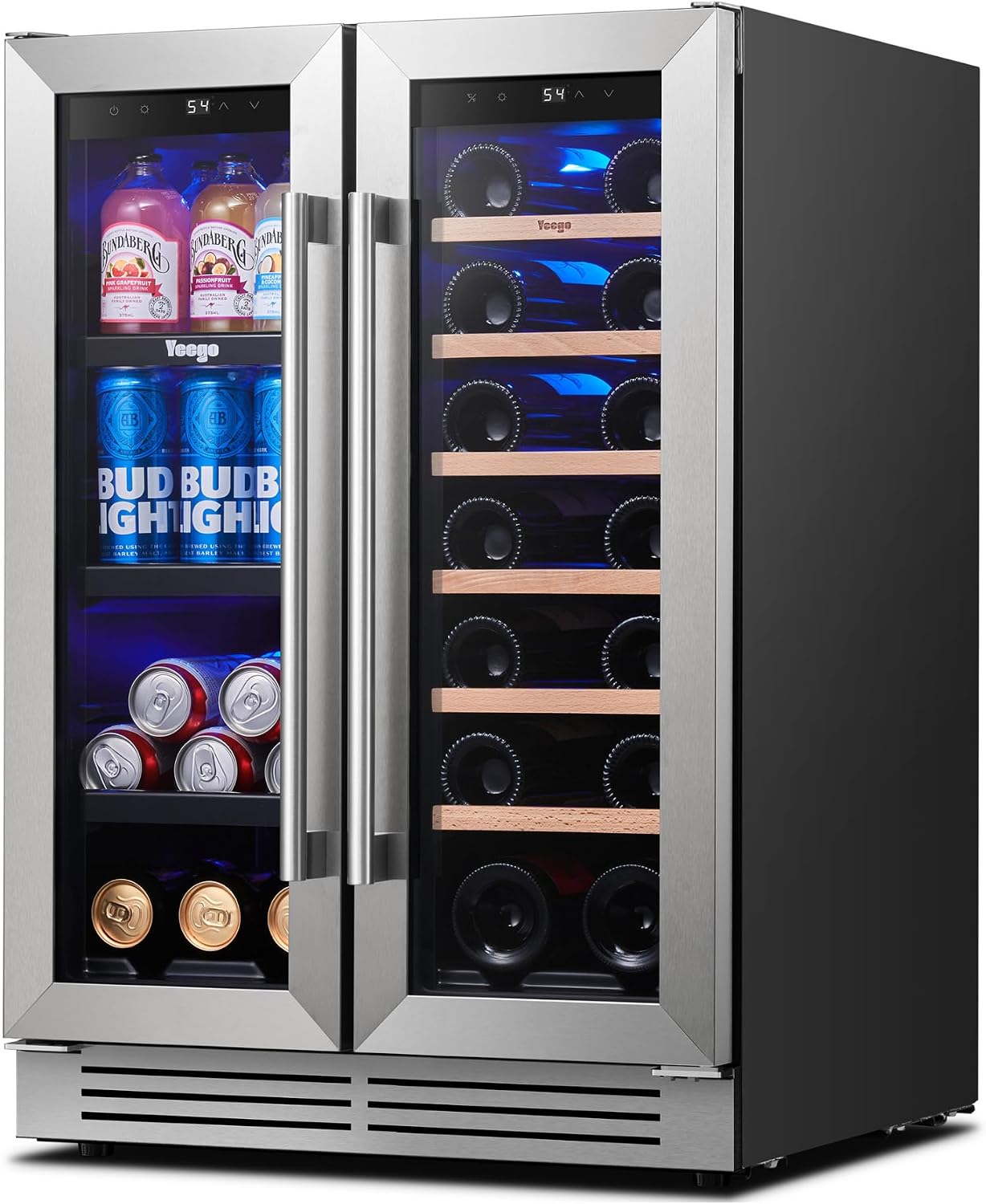 Wine Beer Fridge - Frigorifero per Vino e Bevande Yeego