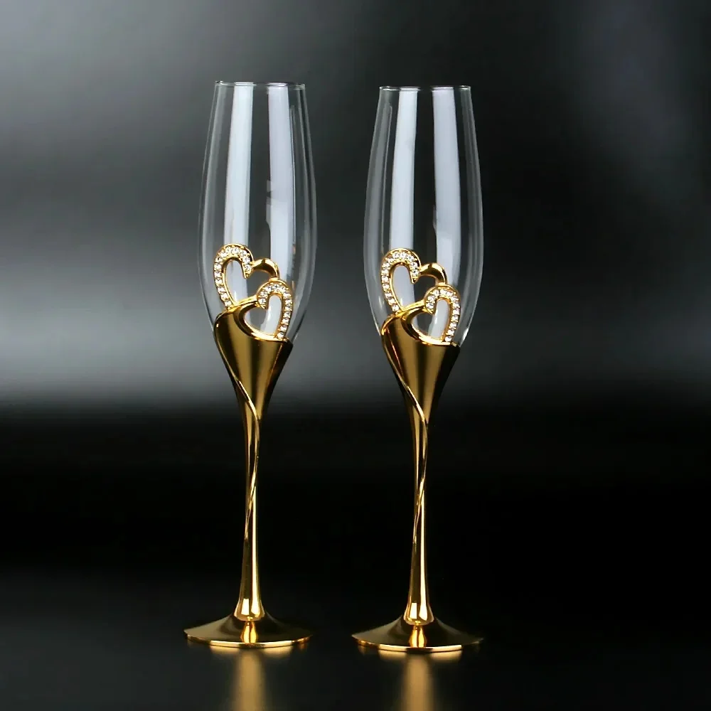 Champagne Flute Pair - Eleganti bicchieri da champagne a forma