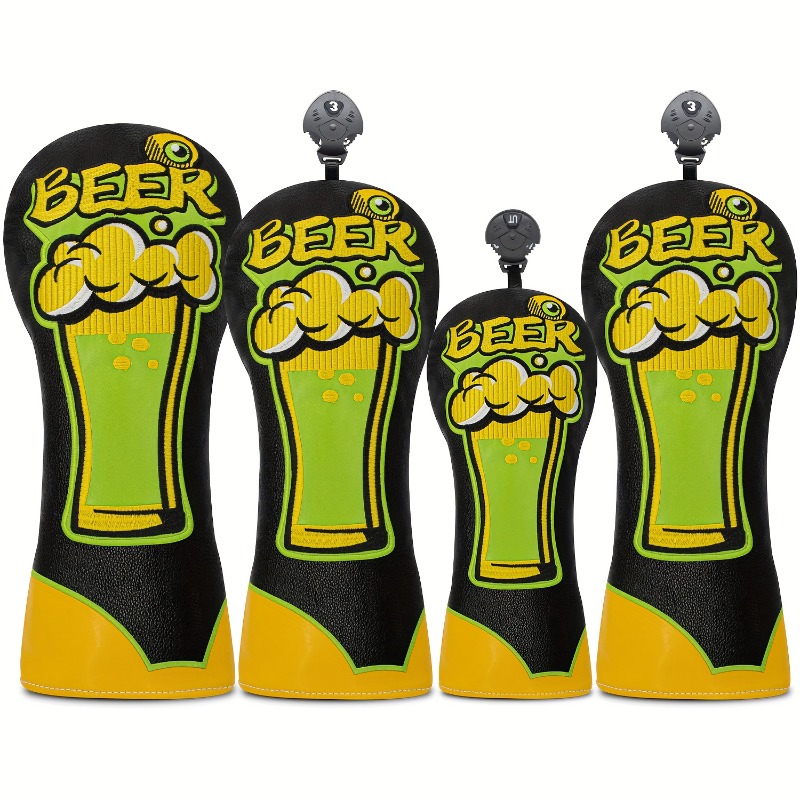 Beer & Wine Downtown - Copricapo per mazze da golf -