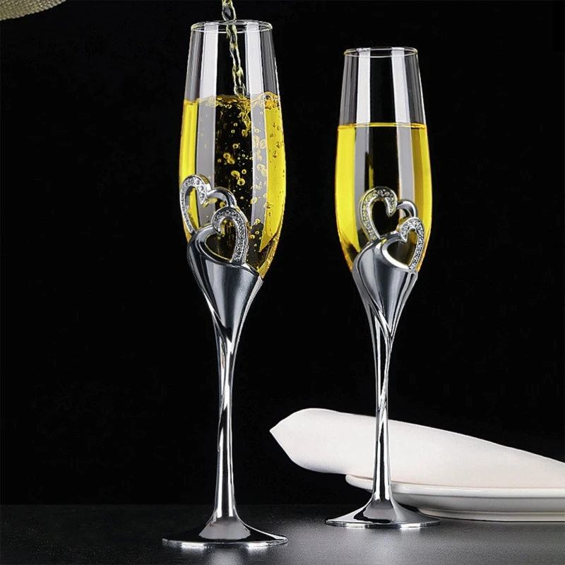Champagne Flute Pair - Set di bicchieri da champagne per