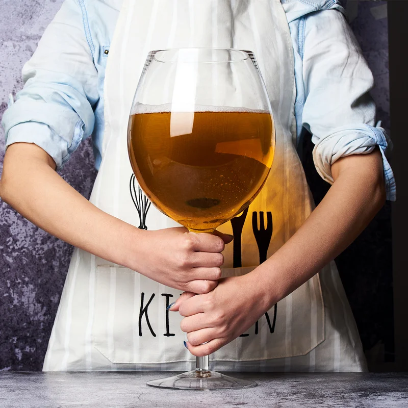 Wine To Beer To Liquor - Set di bicchieri giganti da 3000