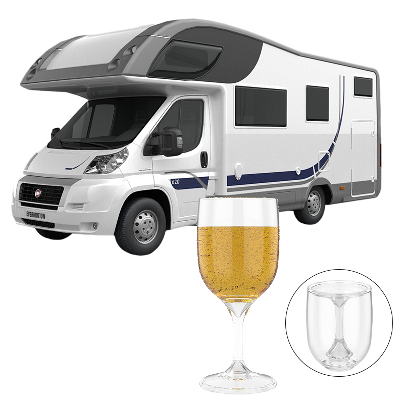 Wine & Beer Tours Of Nova Scotia - Bicchiere da vino pieghevole Bicchiere da