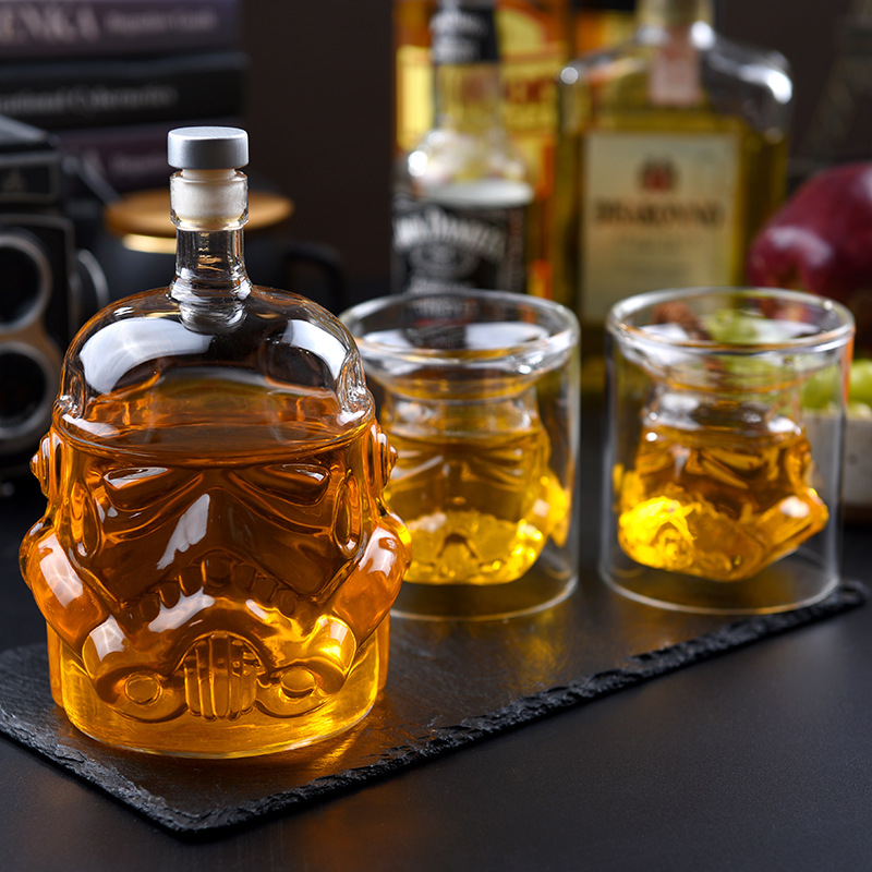 Whiskey Stone Set - Set di bicchieri da vino Storm