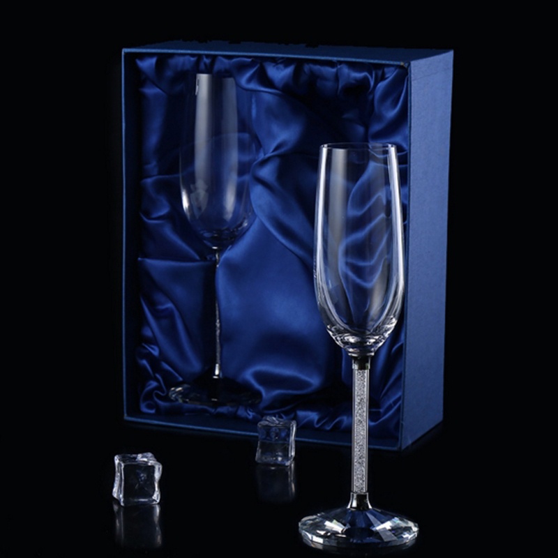 Champagne Flute Pair - Bicchiere da vino per matrimonio creativo,