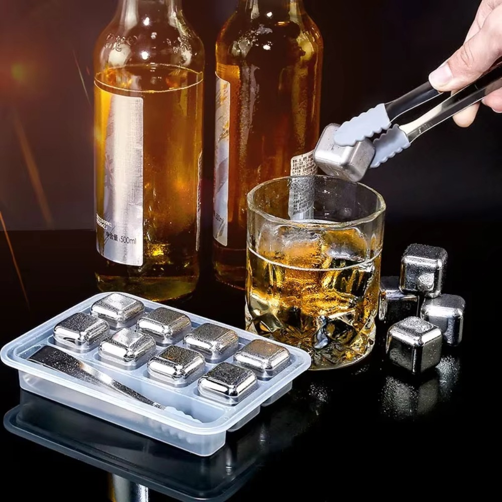 Whiskey Stone Set - Set di 4/6/8 Cubetti di Ghiaccio