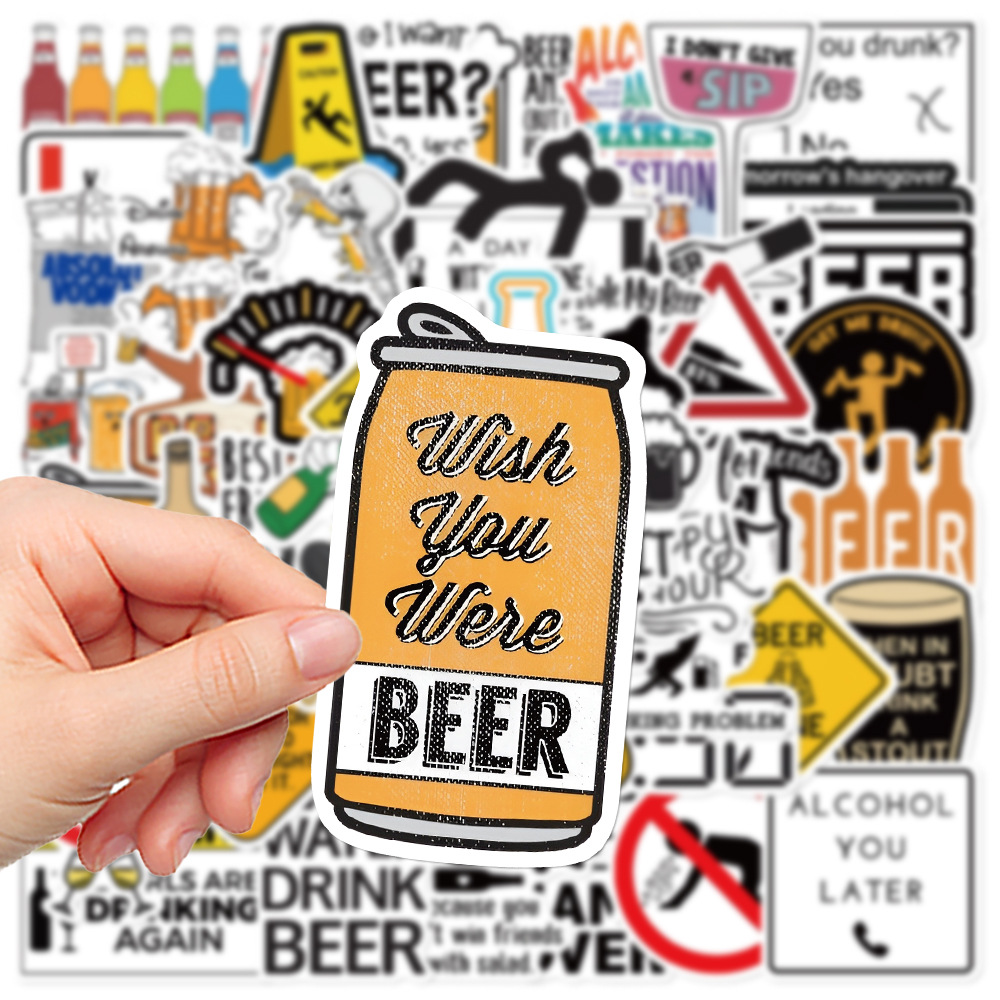 Wine Beer Fridge - 10/30/52PCS Funny alcohol Vodka Beer Wine