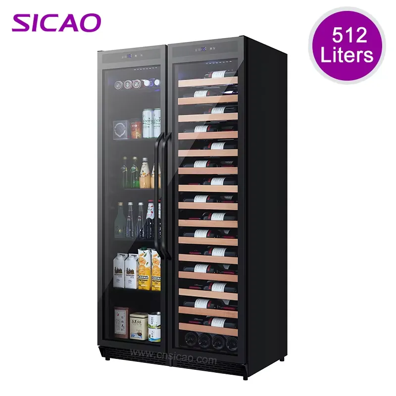 Wine Beer Fridge - Frigorifero per Bevande Integrato a Doppia