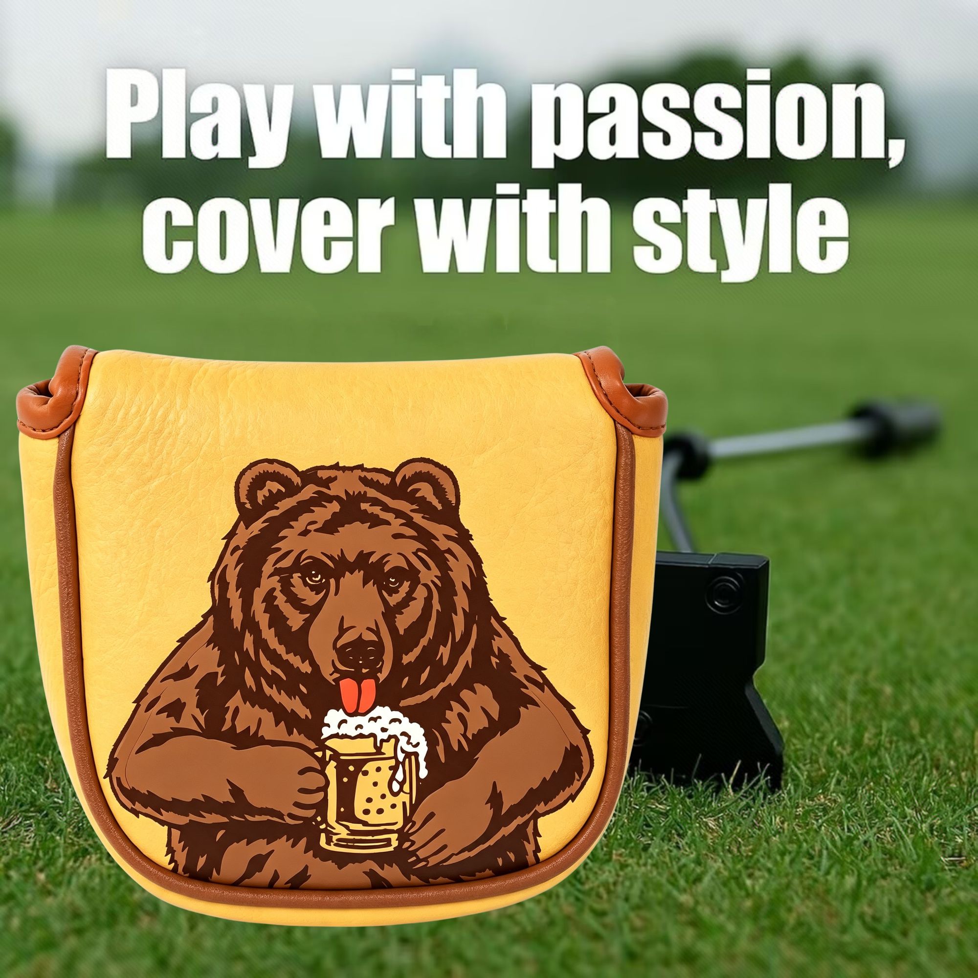 Copritesta da golf ricamato co - Beer & Wine Downtown recensione e prezzo