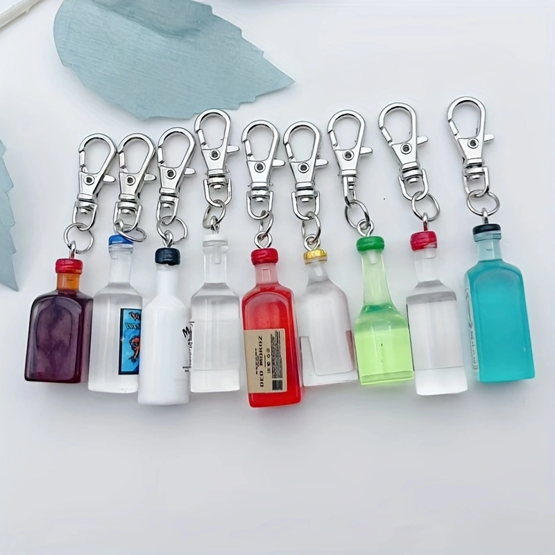 Set di 9 Portachiavi a Forma d - Beer & Wine Downtown recensione e prezzo