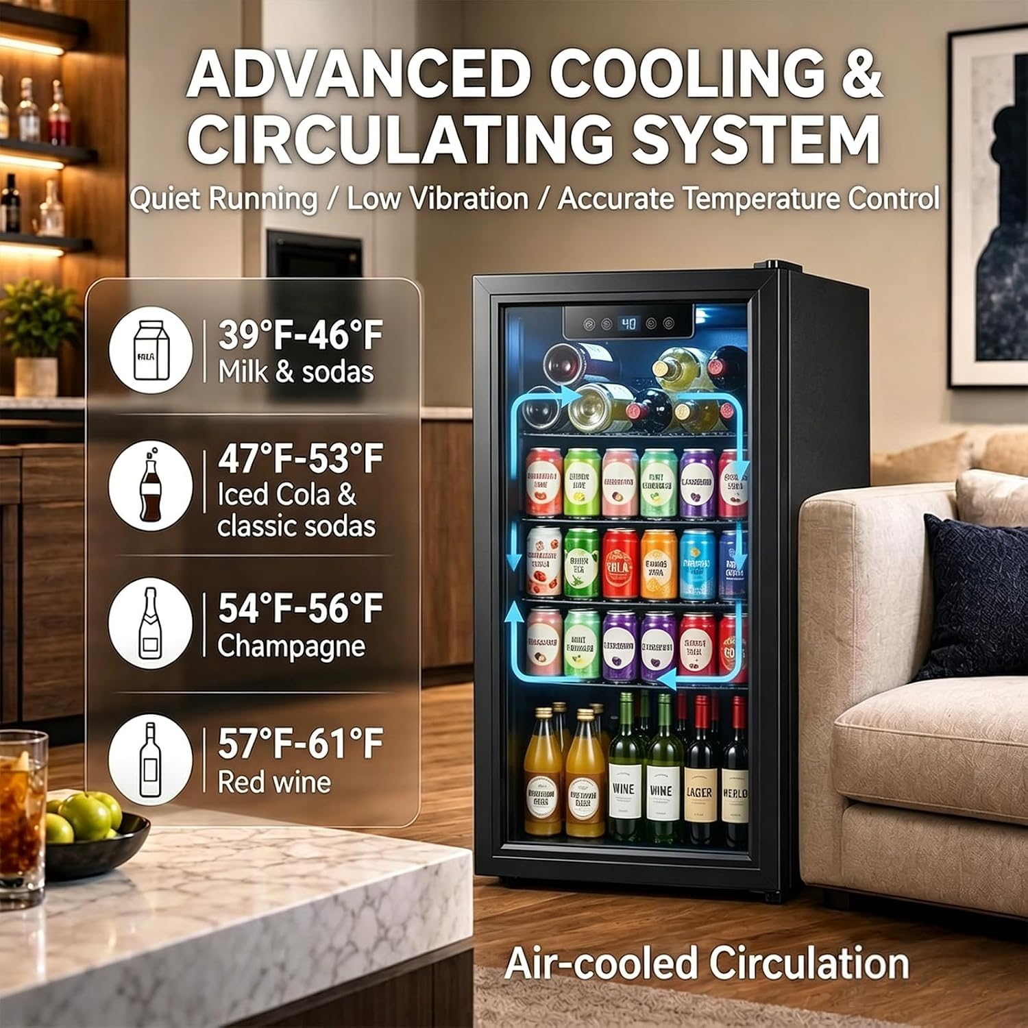 Frigorifero per Bevande da 3,2 - Wine Beer Fridge recensione e prezzo