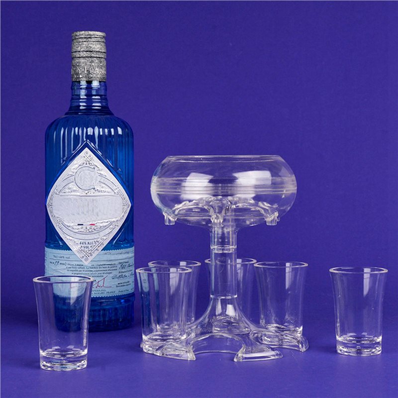 ABLN-2 Set 6 Bicchierini da Sh - Wine To Beer To Liquor recensione e prezzo