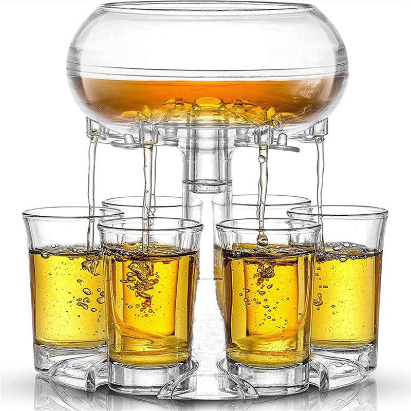 ABLN-2 Set 6 Bicchierini da Sh - Wine To Beer To Liquor recensione e prezzo