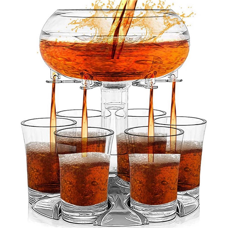 ABLN-2 Set 6 Bicchierini da Sh - Wine To Beer To Liquor recensione e prezzo