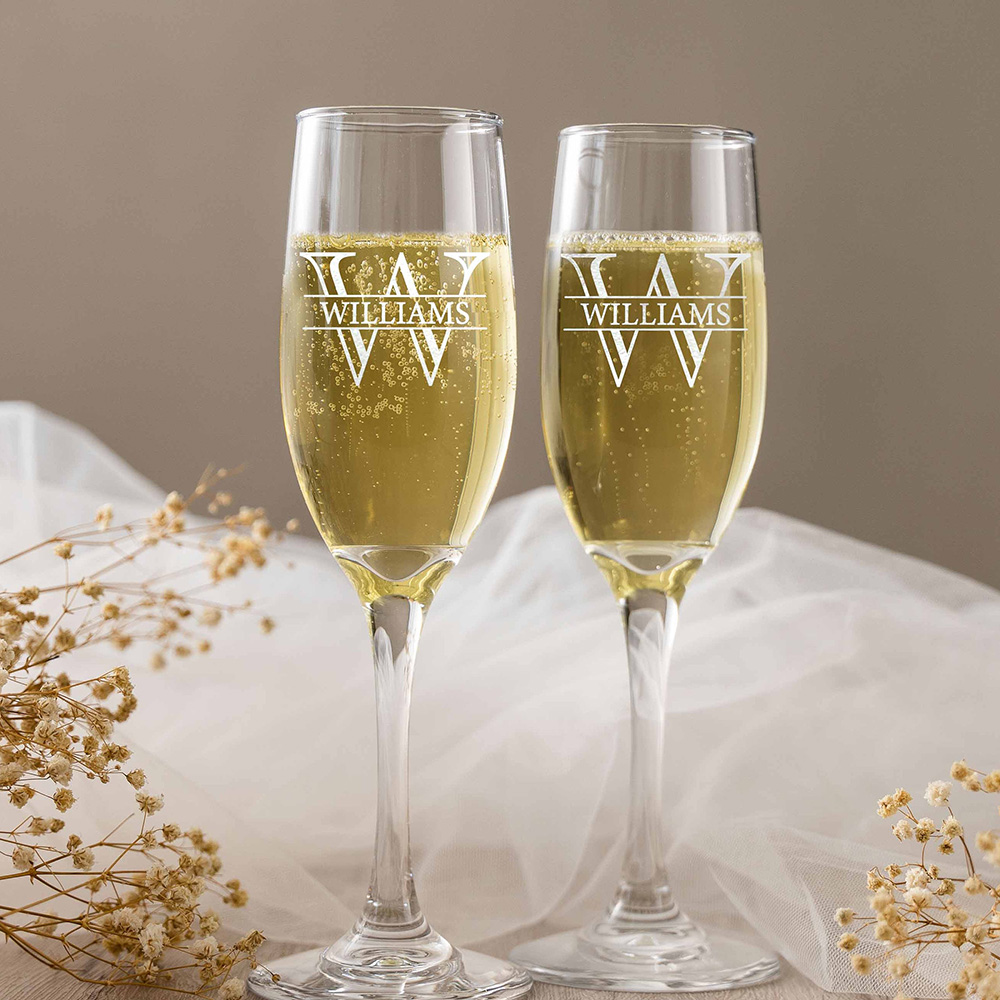 Set personalizzato di 2 flauti - Champagne Flute Pair recensione e prezzo