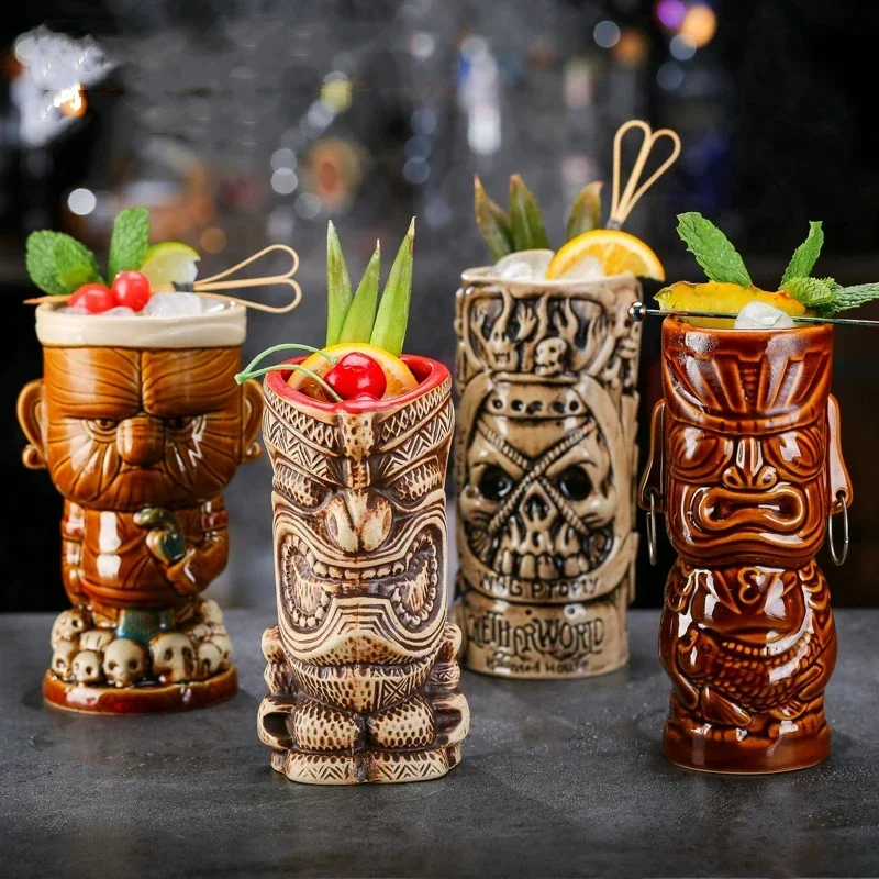 Diversi tipi di tazze Tiki Haw - Wine Beer Difference recensione e prezzo