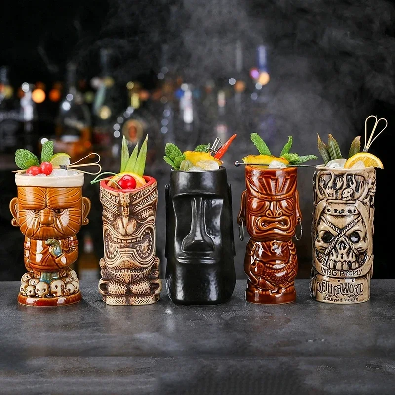 Diversi tipi di tazze Tiki Haw - Wine Beer Difference recensione e prezzo