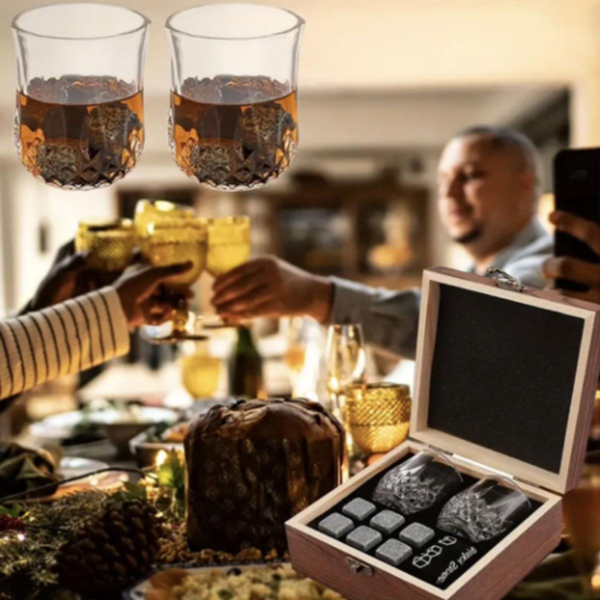 Regalo di Natale di San Valent - Whiskey Stone Set recensione e prezzo