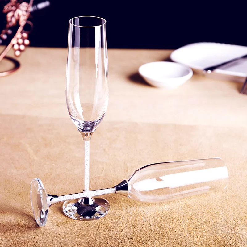 Bicchiere da vino da sposa cre - Champagne Flute Pair recensione e prezzo